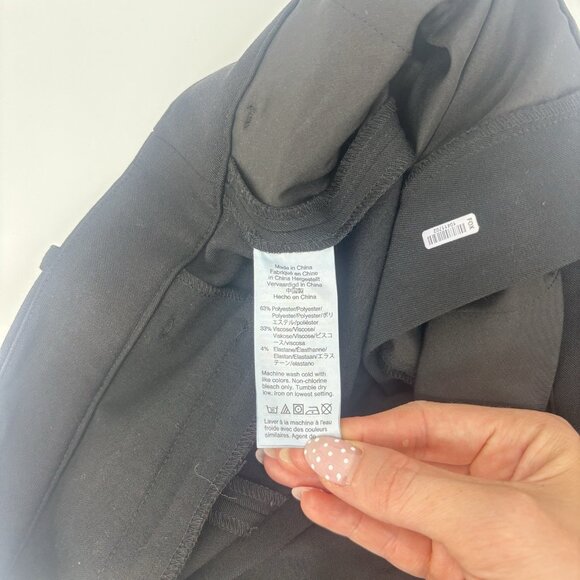 J. Crew Black Dress Pants Womens Size 6 Tapered Career Work Classic - Picture 5 of 12